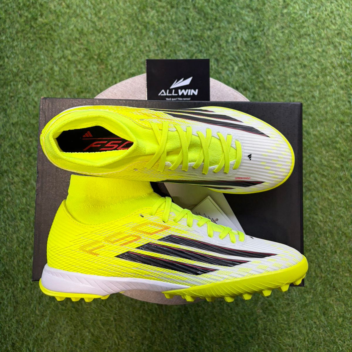 Chuteira Adidas F50 League Mid TF - Society