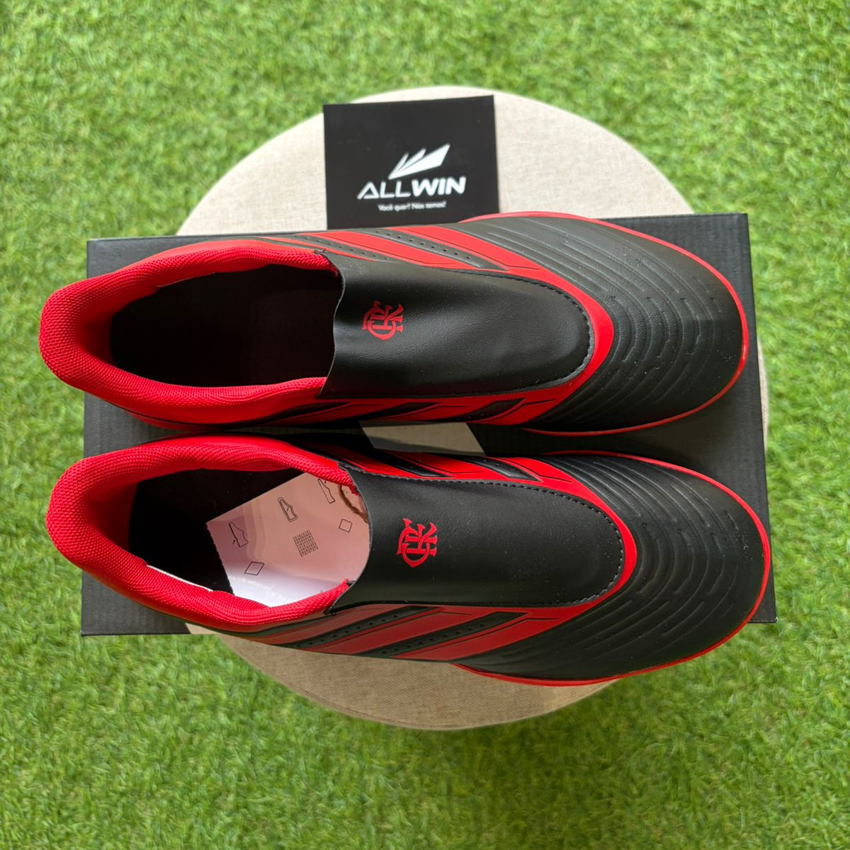 Chuteira Futsal Adidas Rabisco Flamengo - Futsal