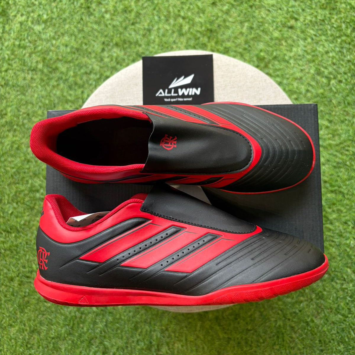 Chuteira Futsal Adidas Rabisco Flamengo - Futsal