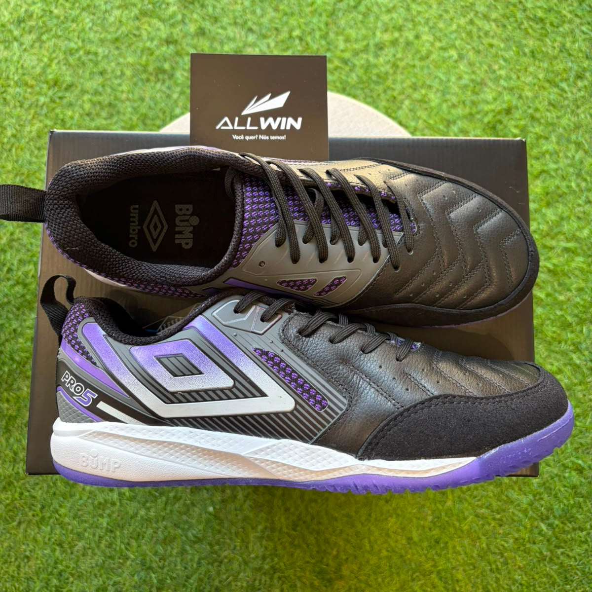 Chuteira Umbro Pro 5 Bump BillyBR - Futsal