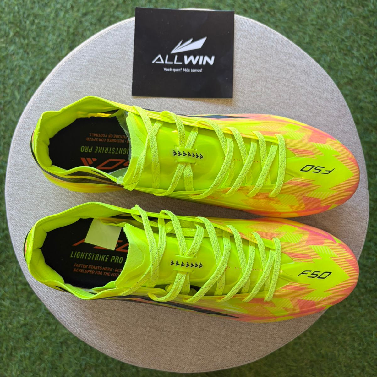 Chuteira Adidas F50 Hyperfast FG Elite - Campo