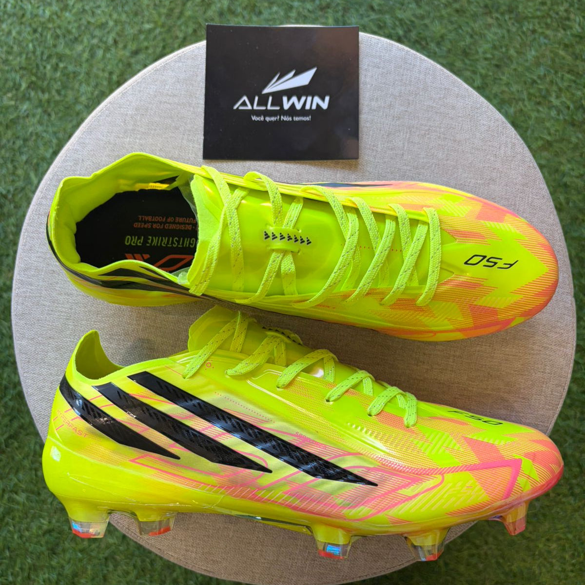 Chuteira Adidas F50 Hyperfast FG Elite - Campo