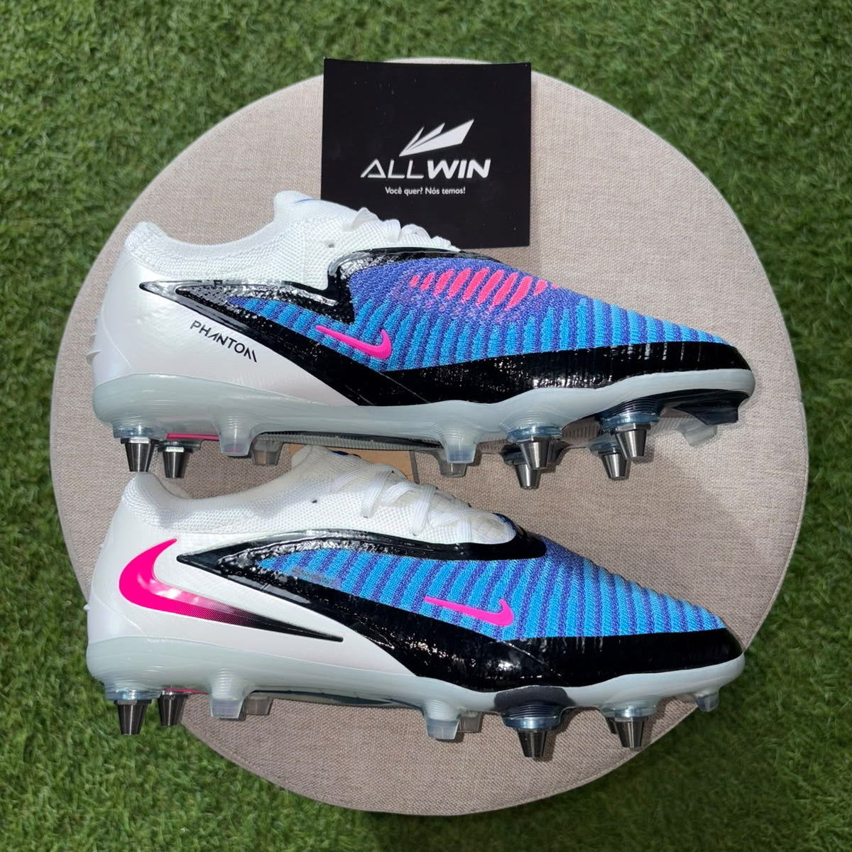 Chuteira Nike Phanton 6 Trava Mista SG Elite - Campo