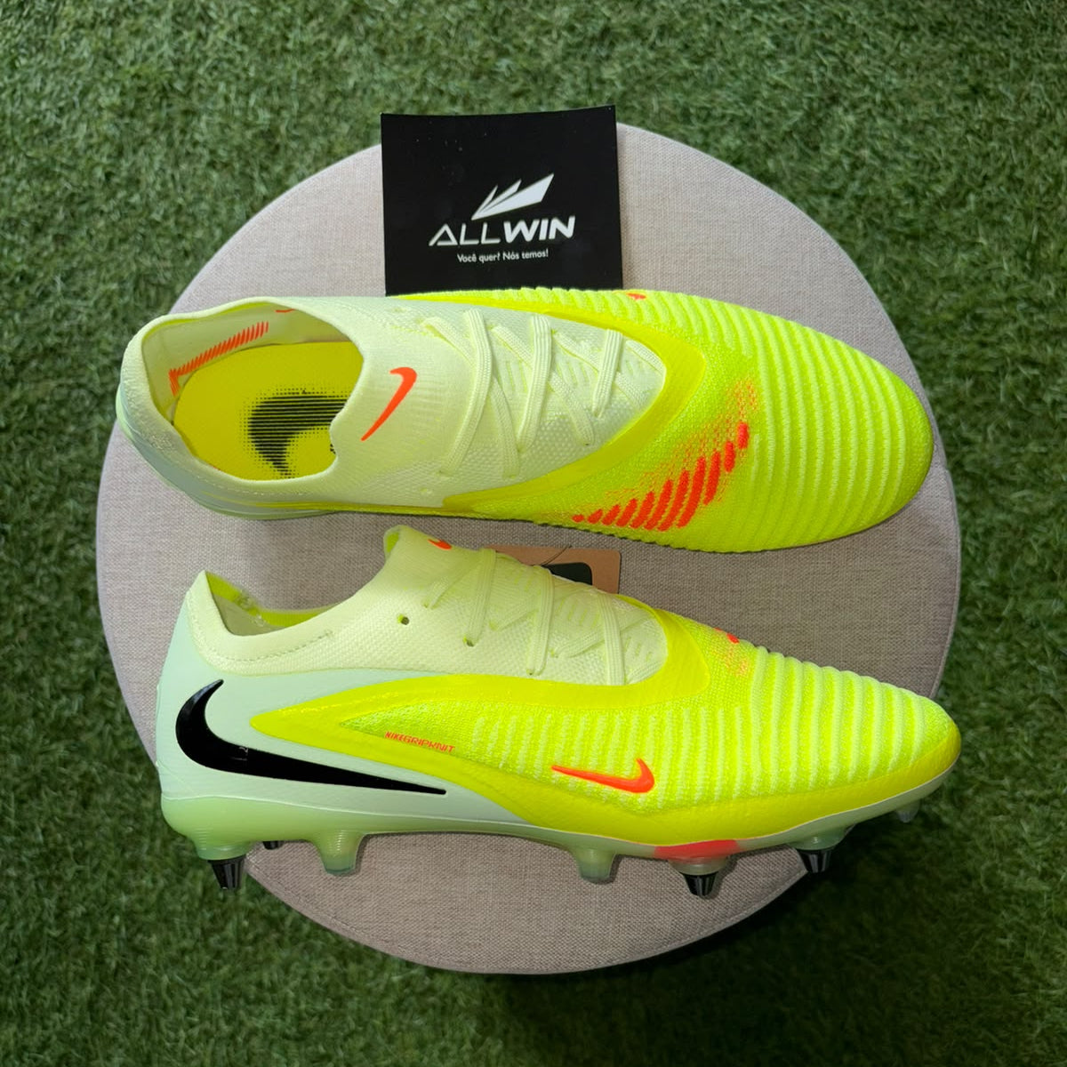 Chuteira Nike Phanton 6 Trava Mista SG Elite - Campo