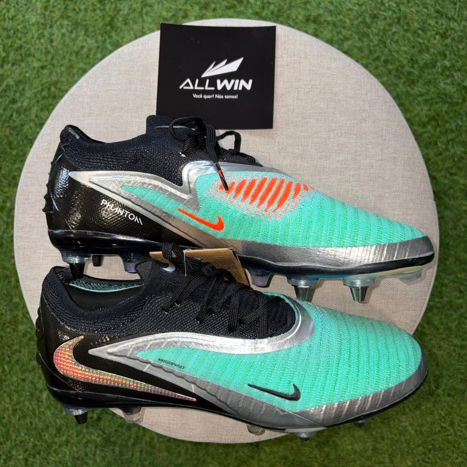 Chuteira Nike Phanton 6 Trava Mista SG Elite - Campo